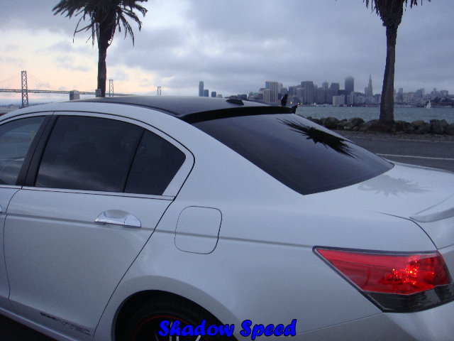 2011 Honda accord rear roof spoiler #6