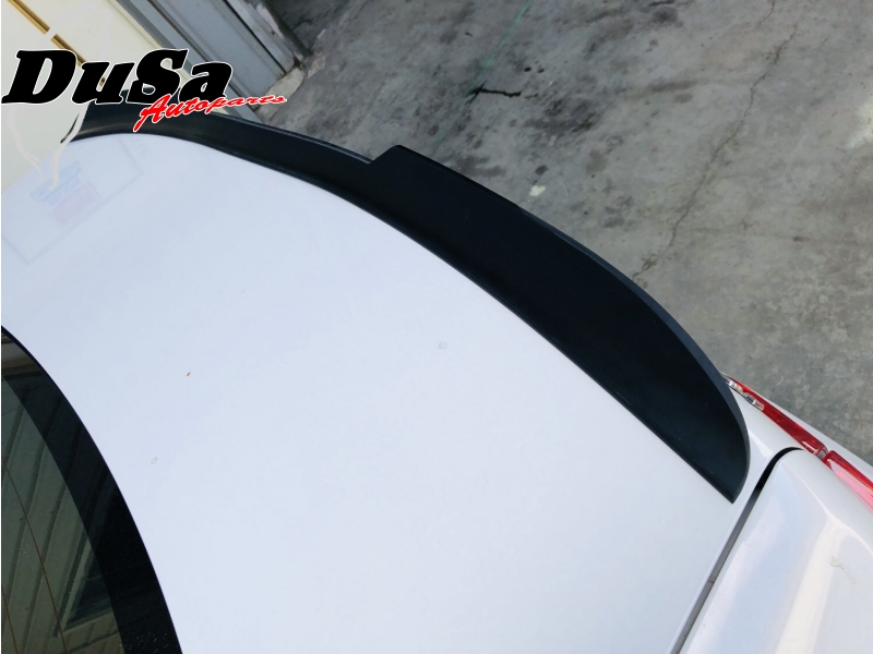 Flat Black 982 ITL Type Trunk Spoiler Wing For Audi S6 C6 4F 2006~2010 Sedan