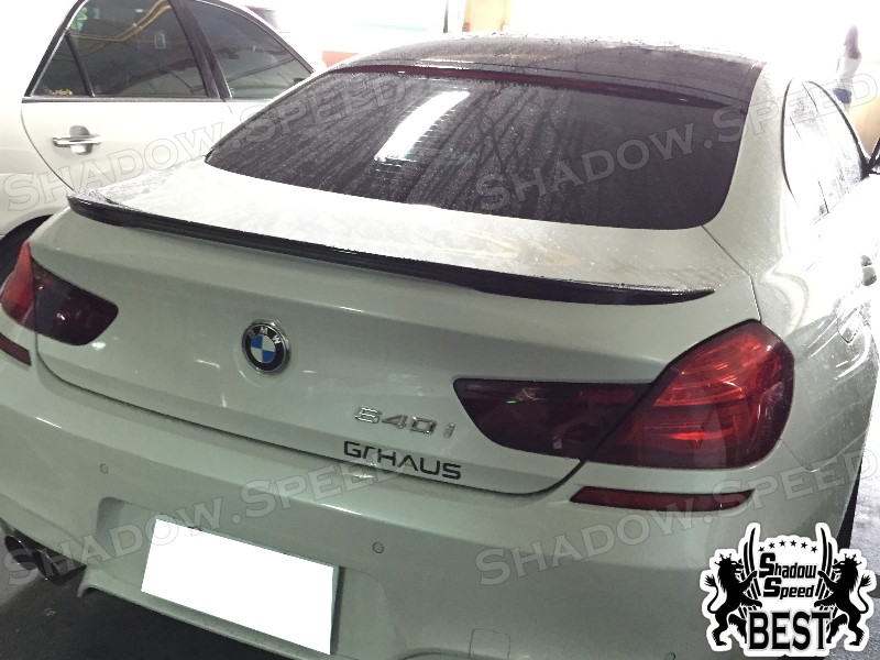 Stock M6 Type Abs Rear Trunk Spoiler Wing For 12 17 Bmw 6 Series