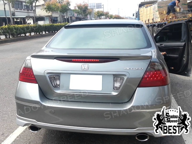 BRS Roof Spoiler For 2013~17 Honda Accord Sedan Stock Combo ABS OE Rear Trunk
